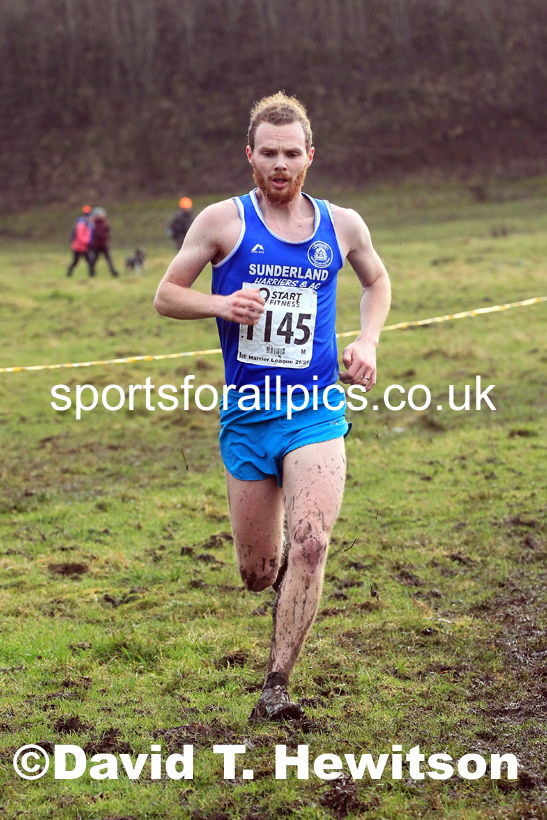 Senior mens 2022 North Eastern Harrier League, Thornley Farm, Peterlee, County Durham. Photo: David T. Hewitson/Sports for All Pics
